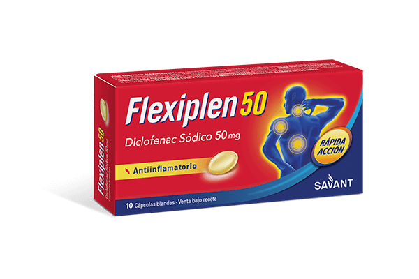 Sodio diclofenaco de 50mg gel